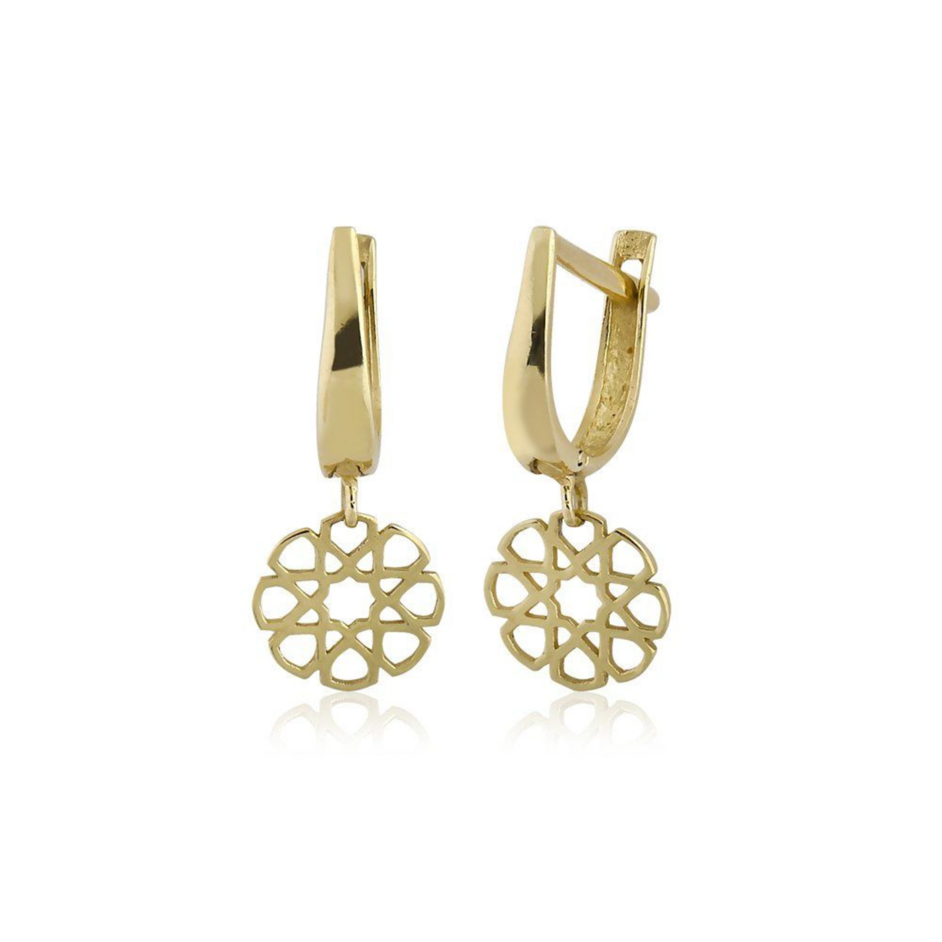 Mini Selçuklu Yıldızı Küpe