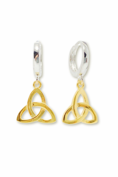 Triquetra Halka Küpe