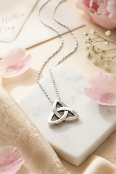 Triquetra Kolye – 925 Ayar Gümüş