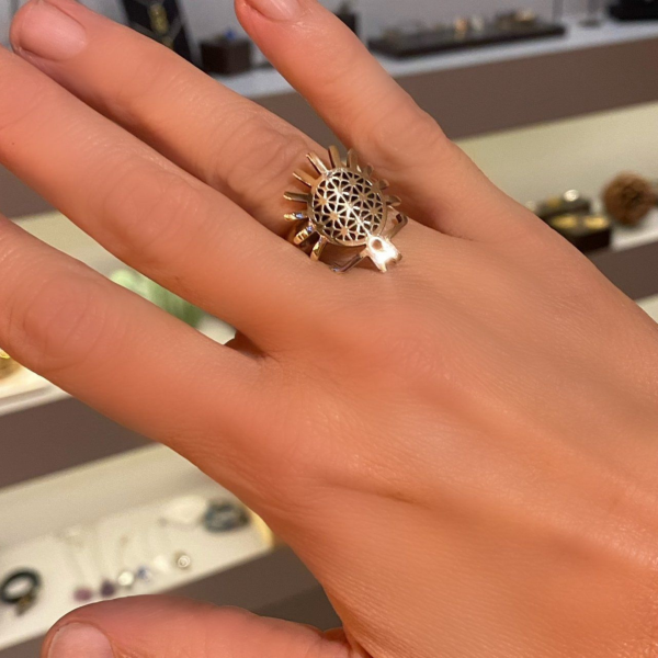 Hitit Güneşi Yüzük