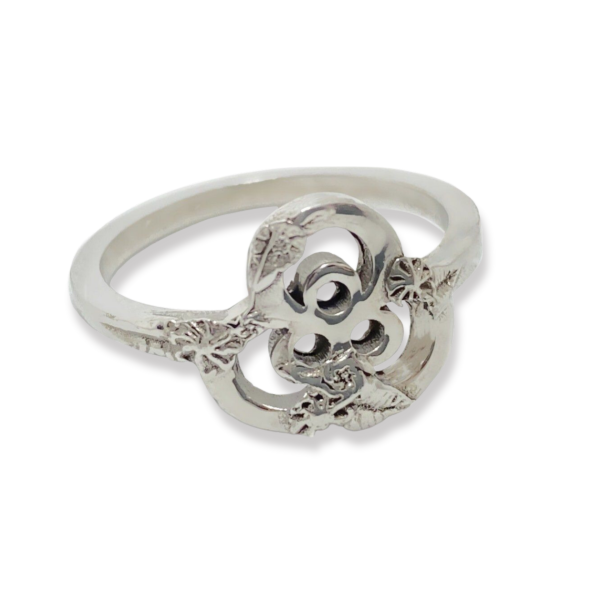 Çiçekli Çintemani Yüzük