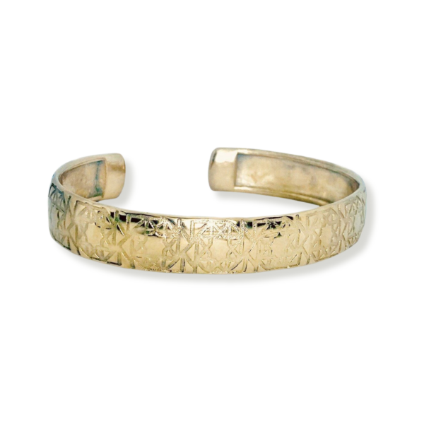 Kaddes Logo Cuff Bileklik - Bronz