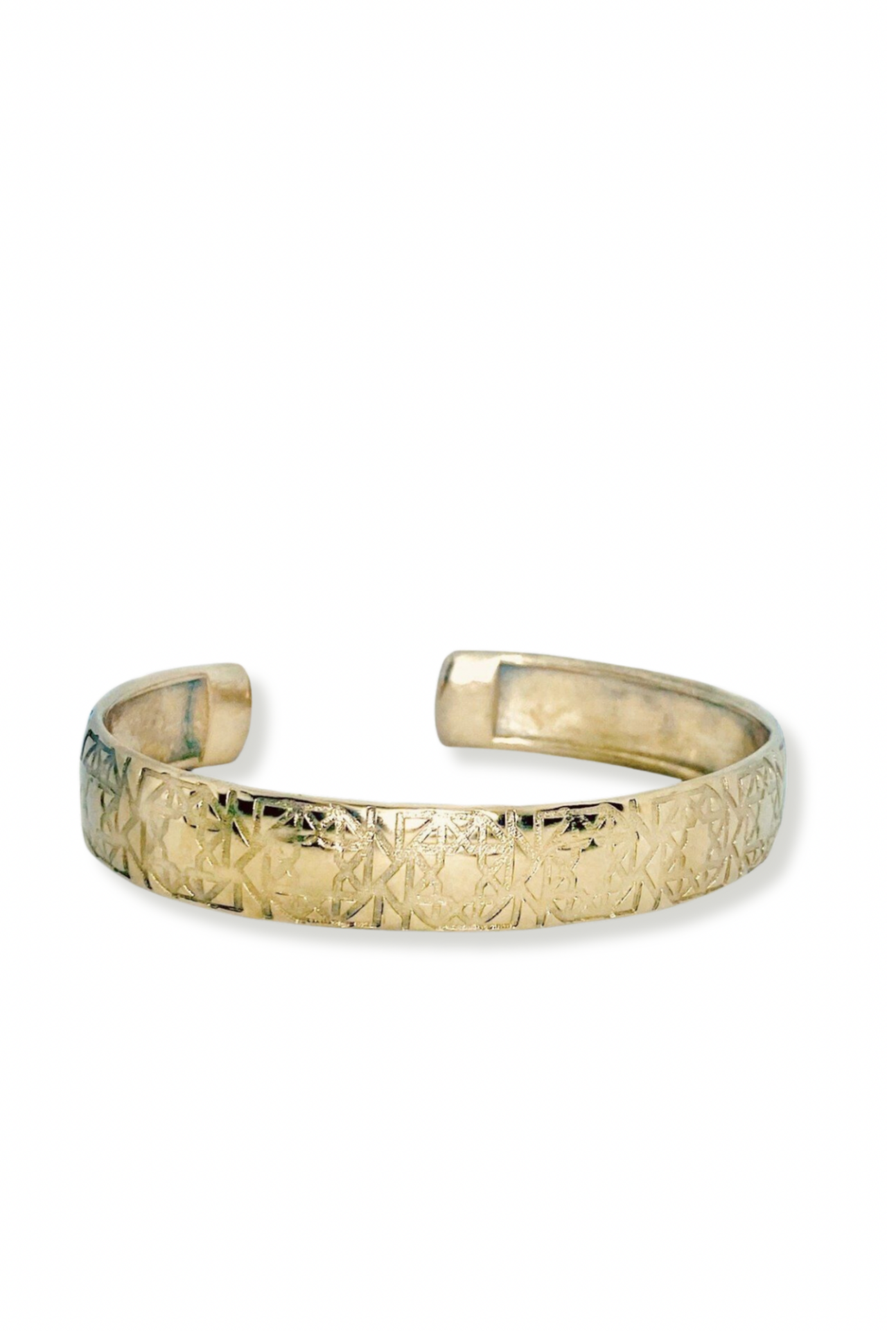 Kaddes Logo Cuff Bileklik – Bronz