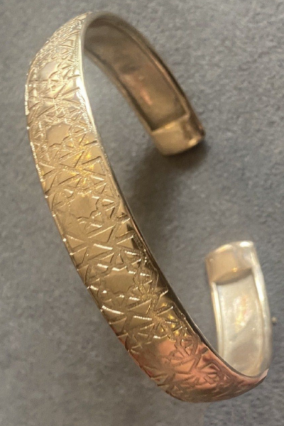 Kaddes Logo Cuff Bileklik – Bronz
