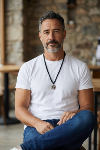 Sikke Kolye – Antik Lidya Sikkesi Reprodüksiyonu | Oniks Taşlı Bronz El Yapımı