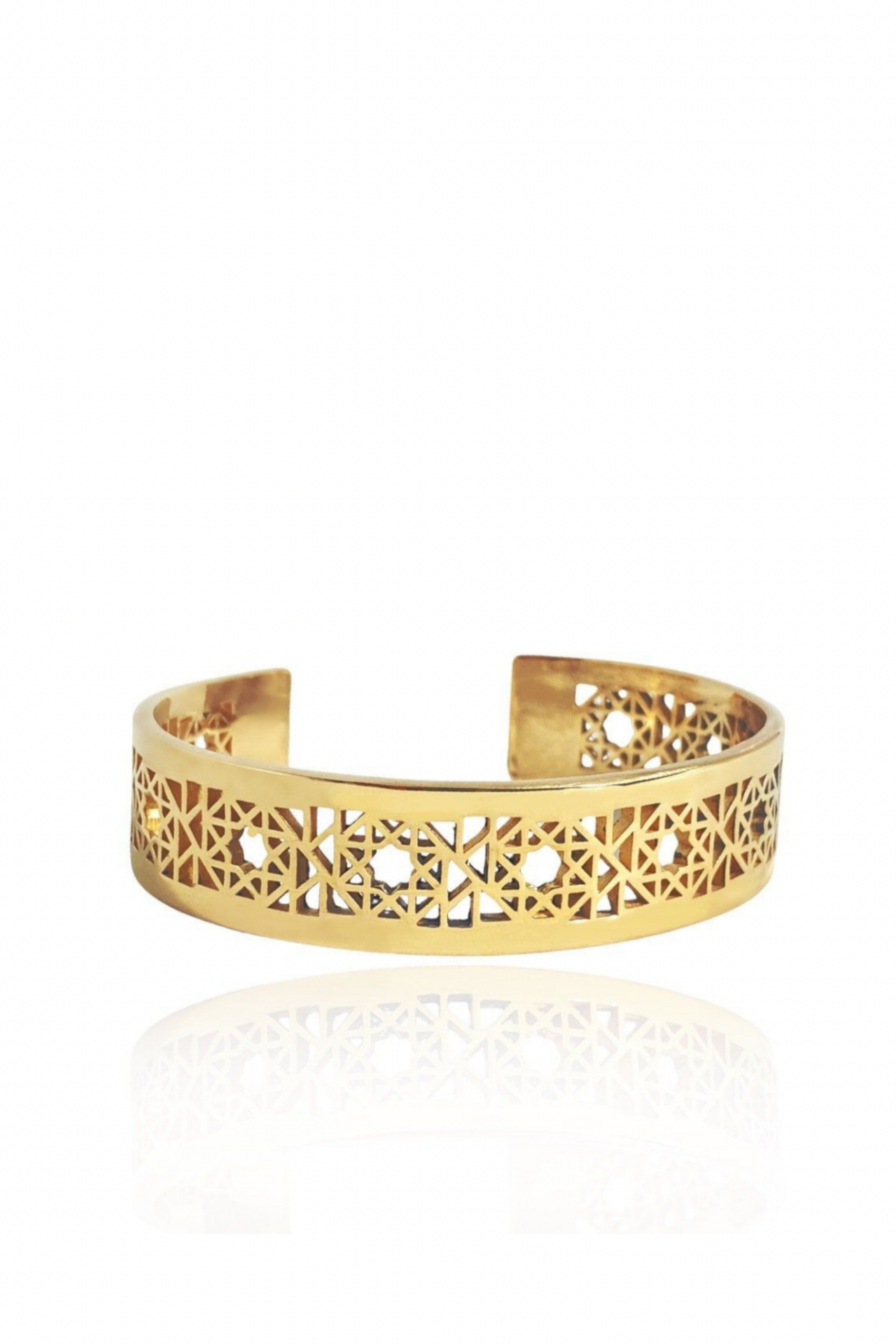 Kaddes Logo Cuff Bileklik – Bronz