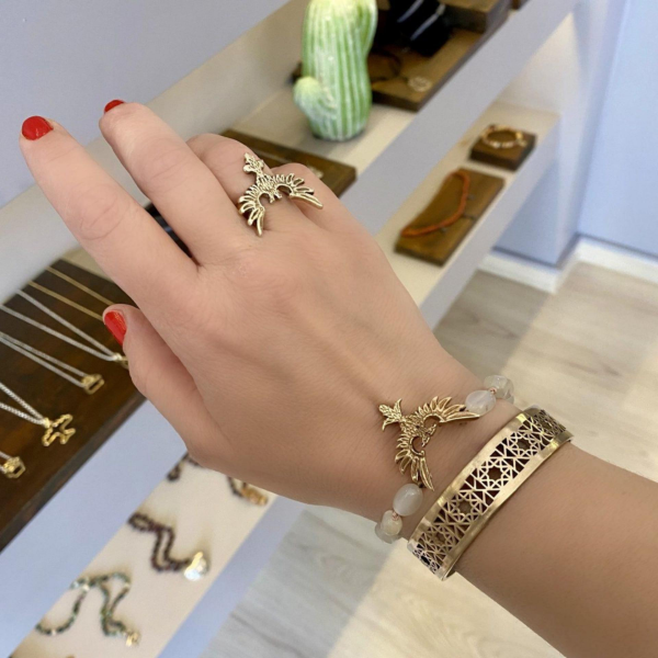 Kaddes Logo Cuff - Bronz