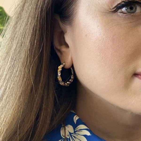 Sarmaşık Halka Küpe