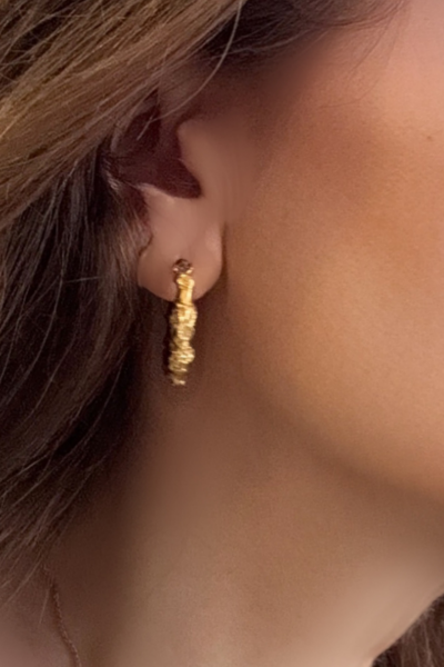 Sarmaşık Halka Küpe