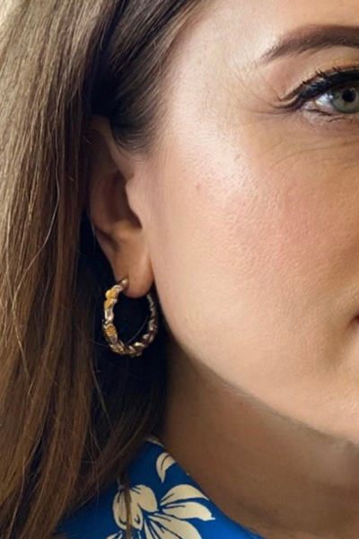 Sarmaşık Halka Küpe