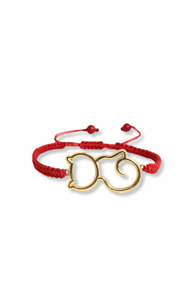 Paco Kedi Bileklik - Bronz