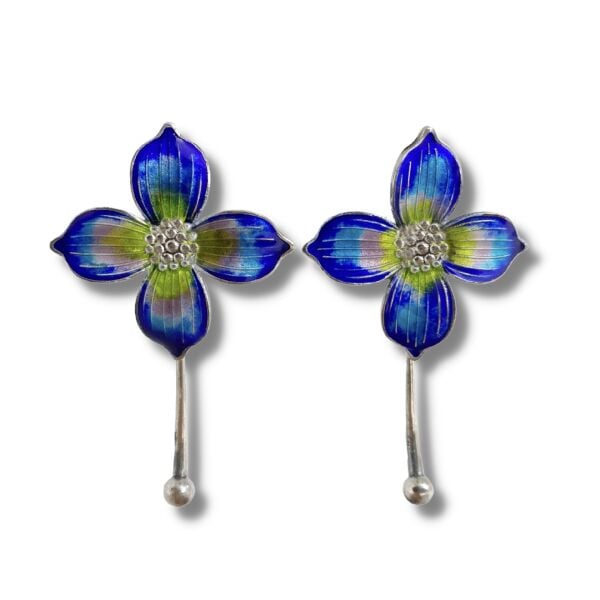 Mineli Menekşe Küpe