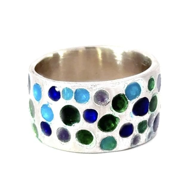 Mineli Benekli Yüzük