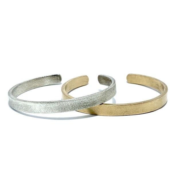 Gümüş Manşet Bileklik- Küçük Boy