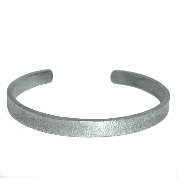 Gümüş Manşet Bileklik- Büyük Boy