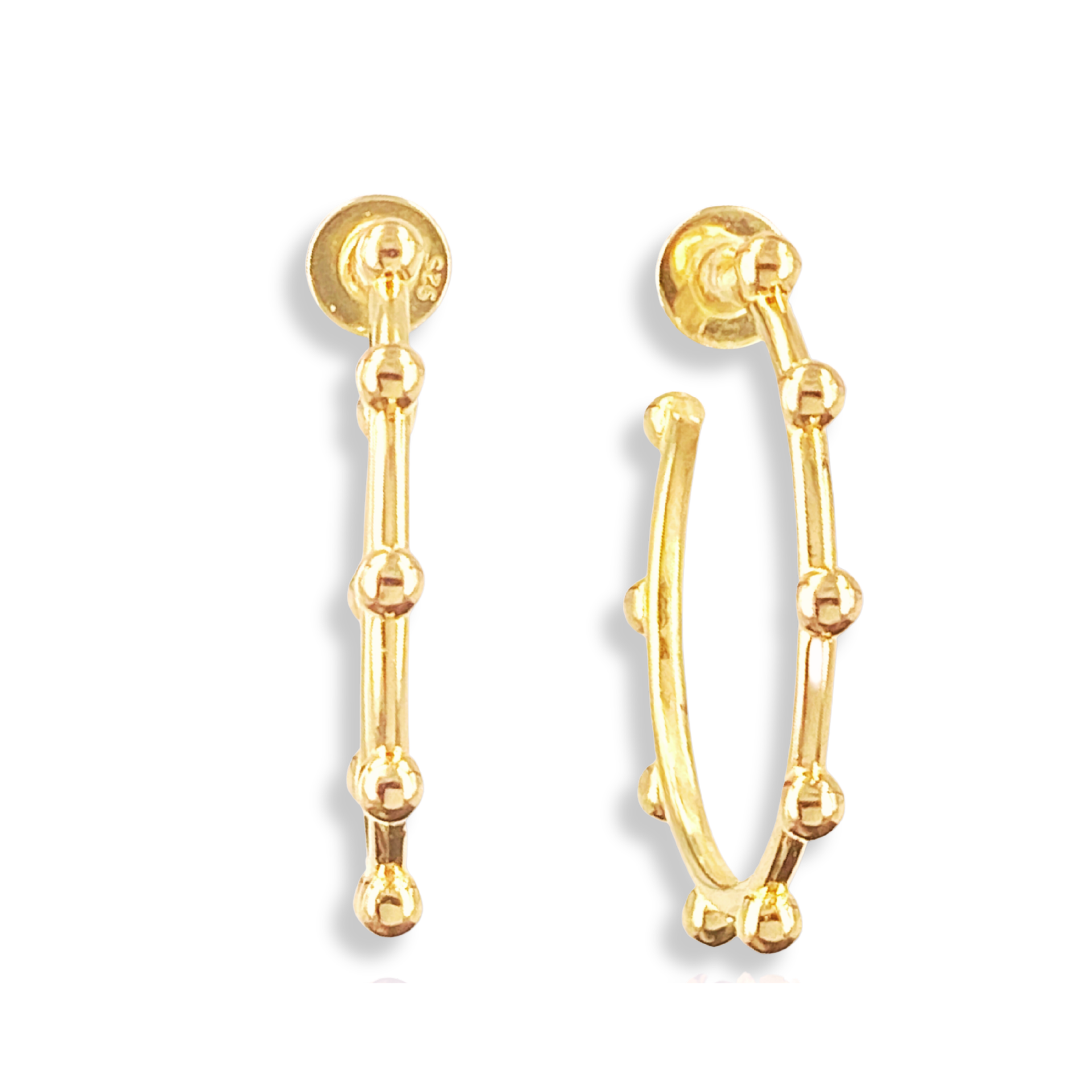 Güverseli Halka Küpe