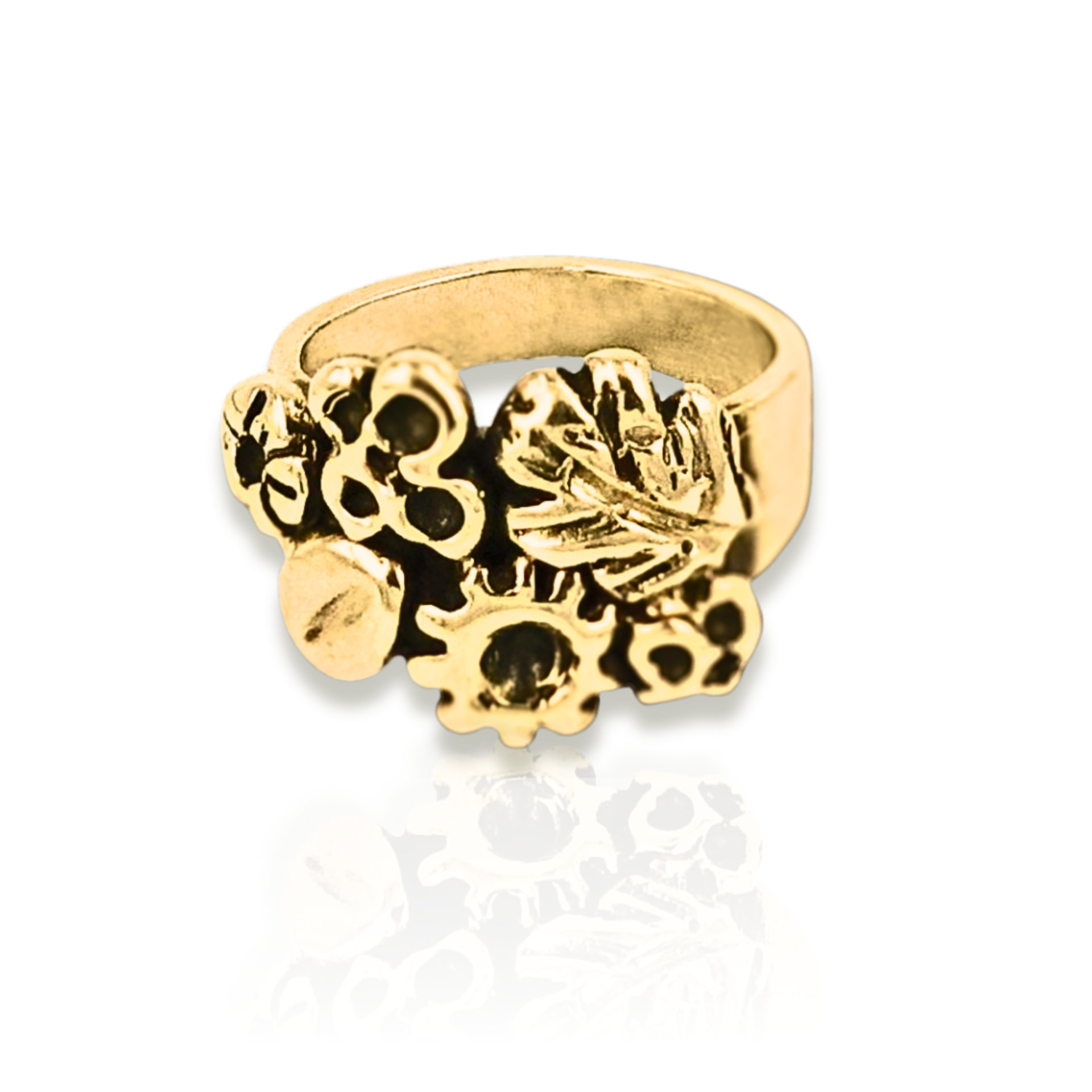 Çiçek Bahçesi Yüzük Bronz