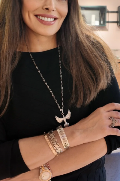 Anka Kuşu Kolye – Yeniden Doğuş ve Güç | 925 Ayar Gümüş