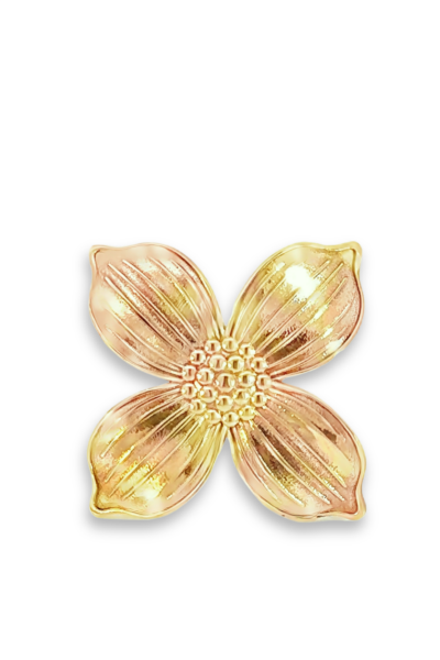 Menekşe Yüzük- Bronz ve 925 Ayar Gümüş