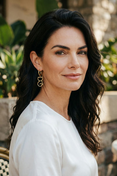 Kedi Küpe |  Açık Halkalı Tasarım | Bronz